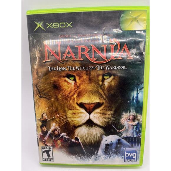 Chronicles of Narnia The Lion The Witch and The Wardrobe Xbox - CIB - TESTED - Picture 2 of 8